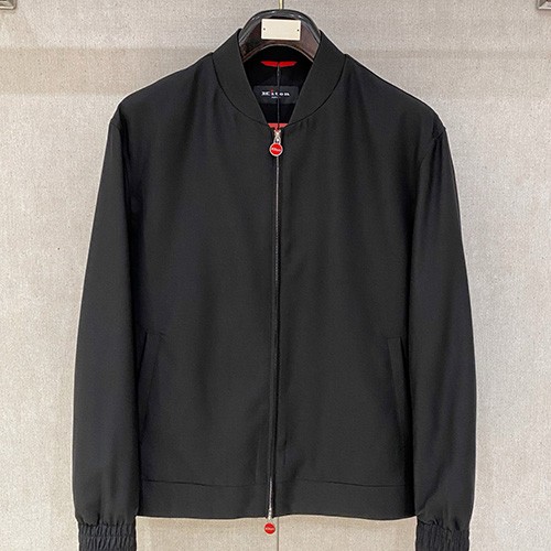 [홍콩명품, KITON] 키톤 26SS 로고 봄버 자켓 (블랙), BM24373, 레플리카의류,미러급사이트