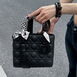 [홍콩명품,Christian Dior] 디올 26SS 로고 Lady Dior My ABC Dior 토트백 핸드백 (블랙), BGM5551, BDA, 홍콩명품가방,명품쇼핑몰,크로스백,핸드백,구매대행