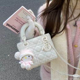 [홍콩명품,Christian Dior] 디올 26SS 로고 CD Lady 17 토트백 핸드백 (아이보리), BGM5553, BDA, 홍콩명품가방,명품쇼핑몰,크로스백,핸드백,구매대행