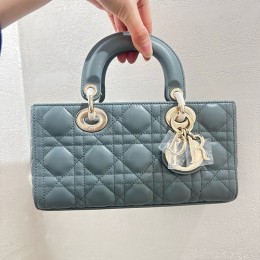 [홍콩명품,Christian Dior] 디올 26SS 로고 Lady D-Joy 토트백 핸드백 (블루), BGM5562, BDA, 홍콩명품가방,명품쇼핑몰,크로스백,핸드백,구매대행