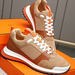 [홍콩명품.Hermes] 에르메스 26SS 로고 Bouncing 스니커즈 운동화 (카라멜), SE6089, GHS, 명품스니커즈,운동화,구두,로퍼,하이탑,신발