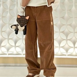 [가격문의][홍콩명품.LOUIS VUITTON] 루이비통 26SS 로고 오버핏 코드류이 골덴 팬츠 바지 (2컬러), BM24522, YS, 레플리카의류,미러급사이트