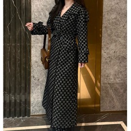 [가격문의][홍콩명품.Gucci] 구찌 26SS 로고 여성 GG수프림 롱 코트 자켓 (블랙), BM24534, MC, 레플리카의류,미러급사이트