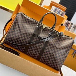 [홍콩명품.LOUIS VUITTON] 루이비통 26SS 로고 다미에 키폴 55 반둘리에 크로스백 캐리어 여행가방 N41418 (브라운), BGM5660, BDA, 홍콩명품가방,명품쇼핑몰,크로스백,핸드백,구매대행