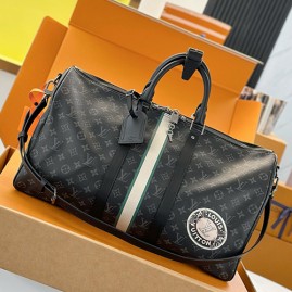 [홍콩명품.LOUIS VUITTON] 루이비통 26SS 로고 모노그램 삭 키폴 50 몬 반둘리에 크로스백 캐리어 여행가방 P01950 (블랙), BGM5667, BDA, 홍콩명품가방,명품쇼핑몰,크로스백,핸드백,구매대행