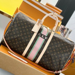 [홍콩명품.LOUIS VUITTON] 루이비통 26SS 로고 모노그램 키폴 55 몬 반둘리에 크로스백 캐리어 여행가방 P01943 (브라운), BGM5671, BDA, 홍콩명품가방,명품쇼핑몰,크로스백,핸드백,구매대행