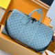 [홍콩명품.LOUIS VUITTON] 루이비통 26SS 로고 모노그램 키폴 50 반둘리에 크로스백 캐리어 여행가방 M14842 (스카이블루), BGM5674, BDA, 홍콩명품가방,명품쇼핑몰,크로스백,핸드백,구매대행