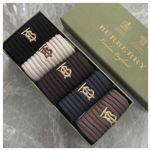 [홍콩명품.Burberry] 버버리 26SS 로고 명품 브랜드 모음 선물용 덧신 양말 5종, ET3340, NNT, 홍콩명품의류,구매대행,온라인명품