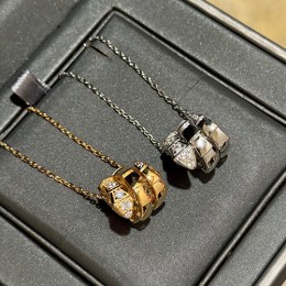 [홍콩명품.CARTIER] 까르띠에 26SS 로고 링 다이아 장식 실버 목걸이, ET3364, NNT, 명품레플리카 모자 캡 남자여자