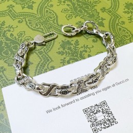 [홍콩명품.Gucci] 구찌 26SS 로고 실버 팔찌, ET3385, NNT, 명품레플리카 모자 캡 남자여자