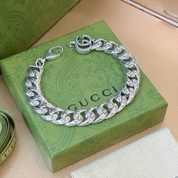 [홍콩명품.Gucci] 구찌 26SS 로고 체인 실버 팔찌, ET3387, NNT, 명품레플리카 모자 캡 남자여자