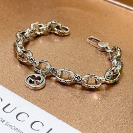 [홍콩명품.Gucci] 구찌 26SS 로고 실버 팔찌, ET3391, NNT, 명품레플리카 모자 캡 남자여자