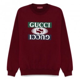 [홍콩명품.Gucci] 구찌 26SS 로고 프린트 맨투맨 티셔츠 (2컬러), BM24700, 레플리카의류,미러급사이트