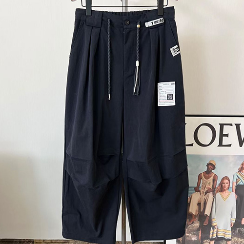 [가격문의][홍콩명품.MAISON MIHARA YASUHIRO] 메종미하라야스히로 26SS 로고 오버핏 팬츠 바지 (2컬러), BM24707, X2, 레플리카의류,미러급사이트