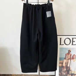 [홍콩명품.Y3] 요지야마모토 26SS 로고 오버핏 팬츠 바지 (블랙), BM24708, X2, 레플리카의류,미러급사이트