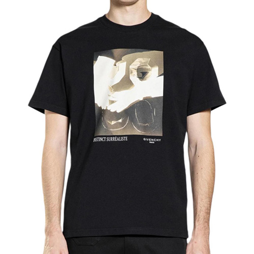 [홍콩명품.GIVENCHY] 지방시 26SS 로고 그래픽 프린트 반팔 티셔츠 (2컬러), BM24713, KK, 레플리카의류,미러급사이트