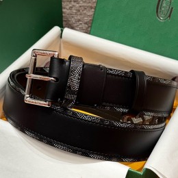 [홍콩명품,GOYARD] 고야드 26SS 로고 FLORIDA 블랙 레더 가죽 벨트 (4컬러), 4.0cm, BT1516, X1, 명품레플리카,인터넷쇼핑몰,남자명품,해외직구