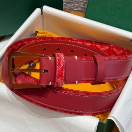 [홍콩명품,GOYARD] 고야드 26SS 로고 FLORIDA 레드 레더 가죽 벨트 (4컬러), 4.0cm, BT1530, X1, 명품레플리카,인터넷쇼핑몰,남자명품,해외직구