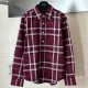 [홍콩명품.Gucci] 구찌 26SS 로고 체크패턴 남방 셔츠 (2컬러), BM24724, KK, 레플리카의류,미러급사이트