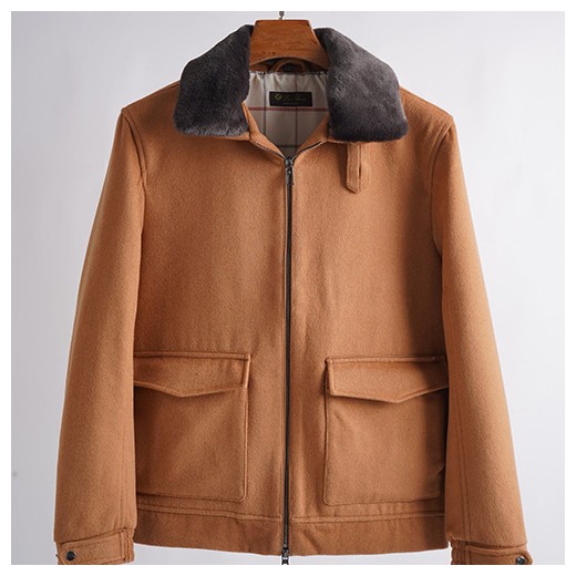 [홍콩명품.Loro Piana] 로로피아나 26SS 로고 시어링 울 자켓 (2컬러), BM24739, JL, 레플리카의류,미러급사이트