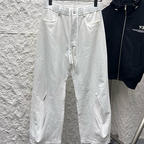 [홍콩명품,Christian Dior] 디올 26SS 로고 자수 오버핏 팬츠 바지 (2컬러), BM24749, 레플리카의류,미러급사이트