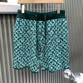 [홍콩명품.LOUIS VUITTON] 루이비통 26SS 로고 모노그램 쇼츠 반바지 (블루), BM24796, S1F, 레플리카의류,미러급사이트