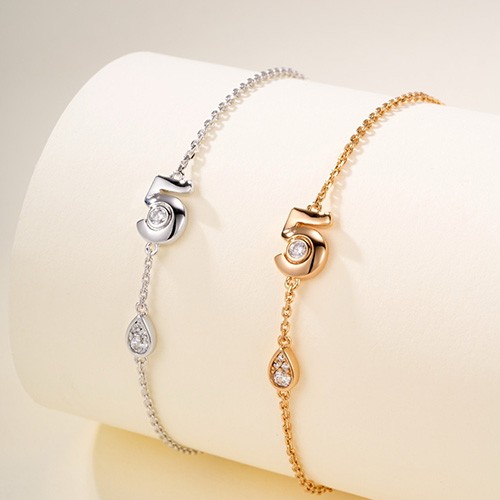 [홍콩명품.CHANEL] 샤넬 26SS 로고 Collection No5 팔찌 (2컬러), ET3417, 홍콩명품의류,구매대행,온라인명품