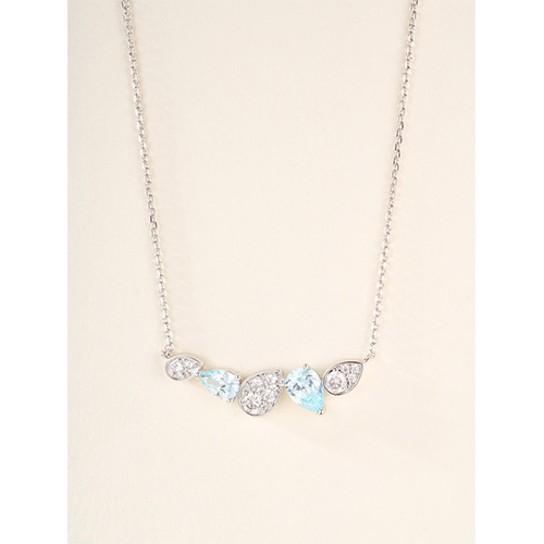 [홍콩명품.CHAUMET] 쇼메 26SS 로고 다이아 장식 목걸이, ET3418, 홍콩명품의류,구매대행,온라인명품