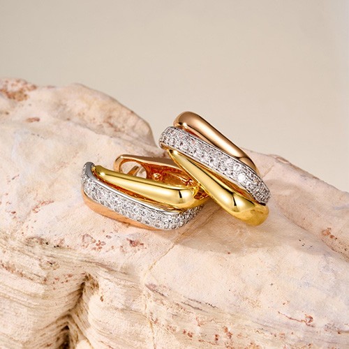 [홍콩명품.CARTIER] 까르띠에 26SS 로고 Trinity 이어링 귀걸이 (2컬러), ET3425, 홍콩명품의류,구매대행,온라인명품