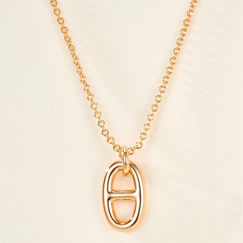 [홍콩명품.Hermes] 에르메스 26SS 로고 Ever Chaine D'Ancre 목걸이 (2컬러), ET3441, 홍콩명품의류,구매대행,온라인명품