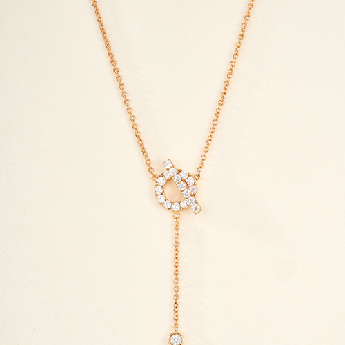 [홍콩명품.Hermes] 에르메스 26SS 로고 Finesse 다이아 장식 목걸이 팔찌 (2컬러), ET3442, 홍콩명품의류,구매대행,온라인명품