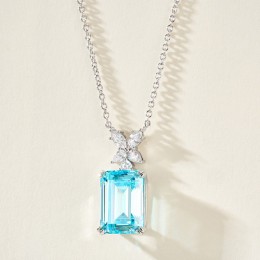 [홍콩명품.Hermes] 에르메스 26SS 로고 Harry Winston Shades Of Blue 목걸이 (골드-블루), ET3459, 홍콩명품의류,구매대행,온라인명품