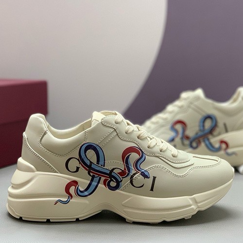 [홍콩명품.Gucci] 구찌 26SS 로고 남여 라이톤 스니커즈 운동화 (아이보리), SE6143, PMD, 명품스니커즈,운동화,구두,로퍼,하이탑,신발