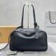 [홍콩명품.BALENCIAGA] 발렌시아가 26SS 로고 Carrie 라지 레더 가죽 토트백 핸드백 (블랙), BGM5707, BDA, 무료배송