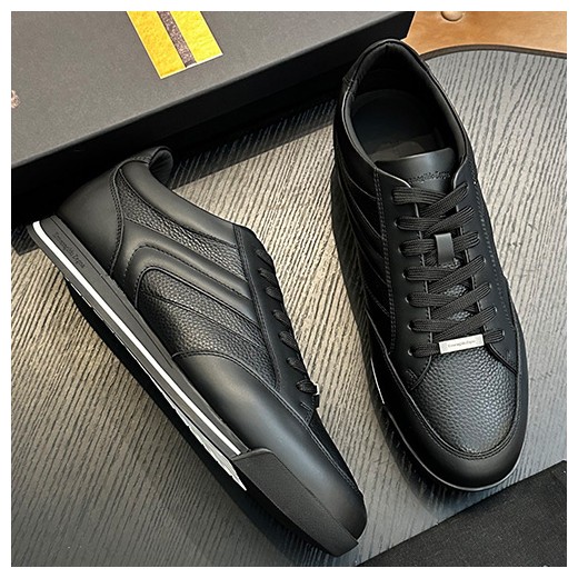 [홍콩명품.ZEGNA] 제냐 26SS 로고 PRODUCT INFORMATIONMONTE 스니커즈 운동화 (블랙), SE6183, S2, 무료배송