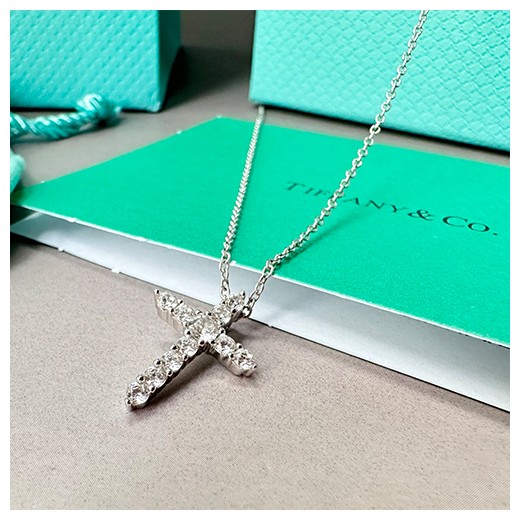 티파니앤코 로고 Return to Tiffany-Double Heart Tag 925실버 45cm 목걸이 26SS