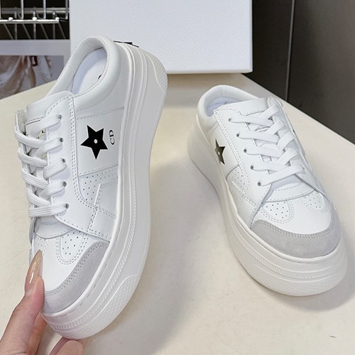 디올 로고 여성 Dior Star 스니커즈 운동화 (화이트) 26SS