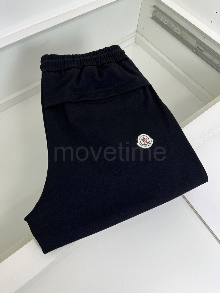 몽클레어 로고 쇼츠 반바지 (블랙) 26SS 상세이미지 4