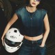 루이비통 로고 여성 데님 탑 26SS
