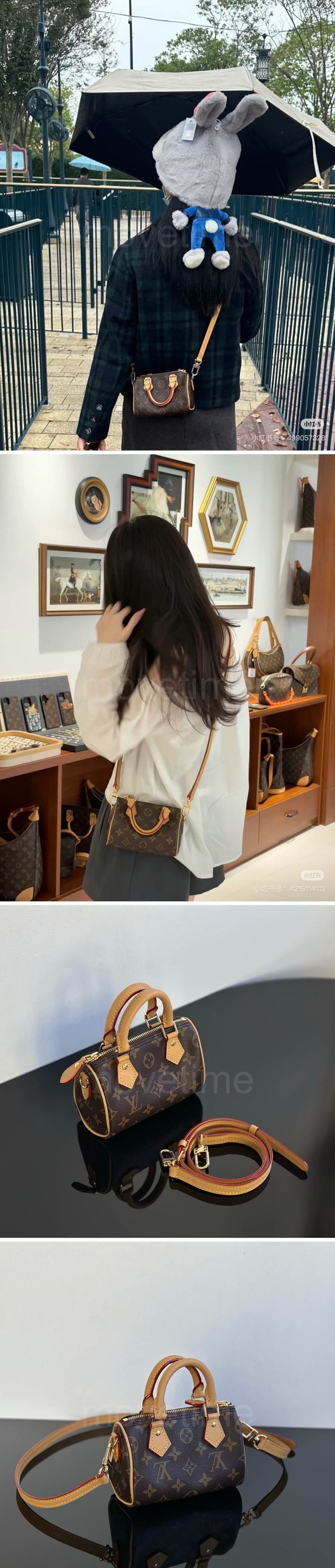 루이비통 로고 모노그램 Speedy Nano 핸드백 크로스백 (2컬러) 26SS 상세이미지 3