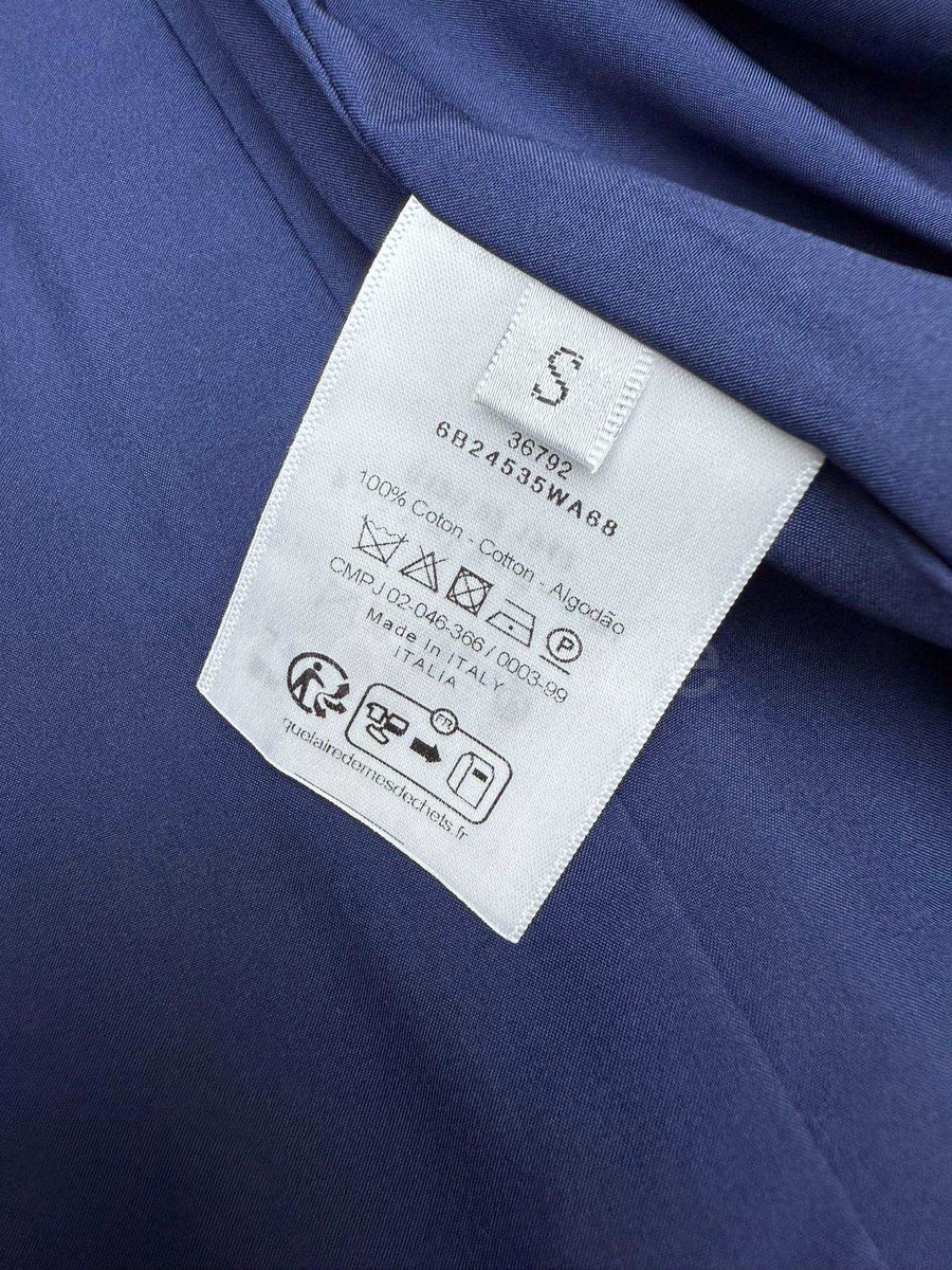 디올 로고 여성 벨티드 데님 슬리브리스 원피스 26SS 상세이미지 4