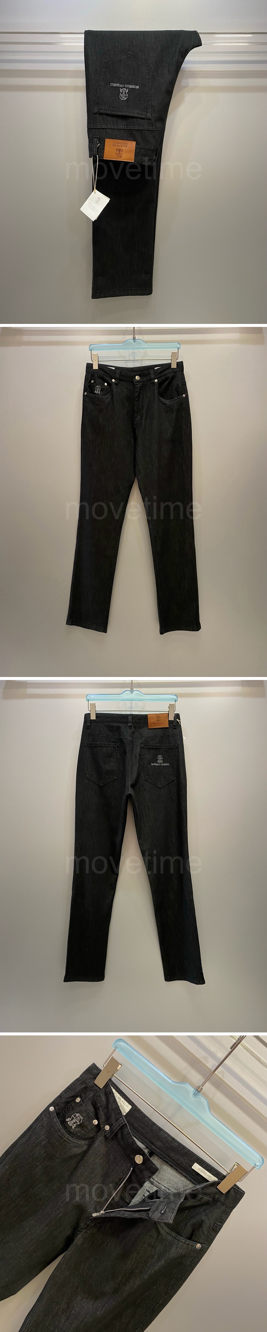 브루넬로 쿠치넬리 데님 팬츠 블랙진 청바지 26SS 상세이미지 2