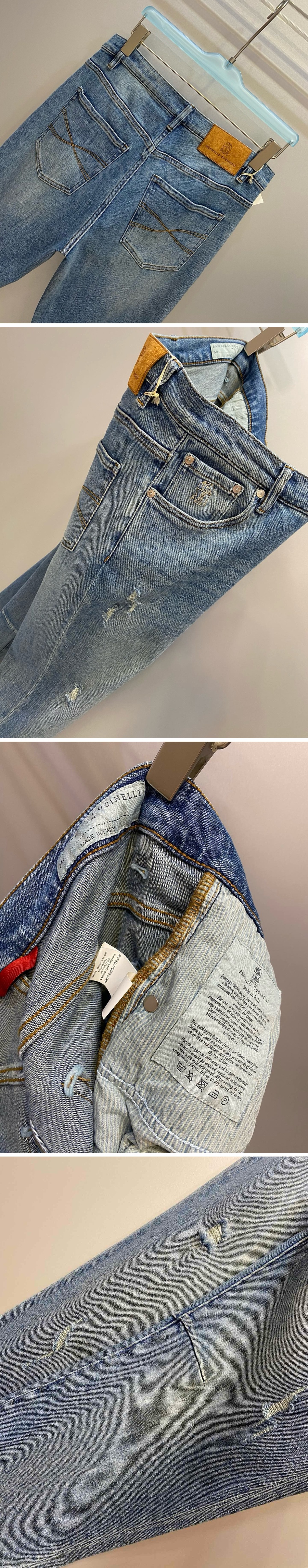 브루넬로 쿠치넬리 데님 팬츠 진 청바지 26SS 상세이미지 3