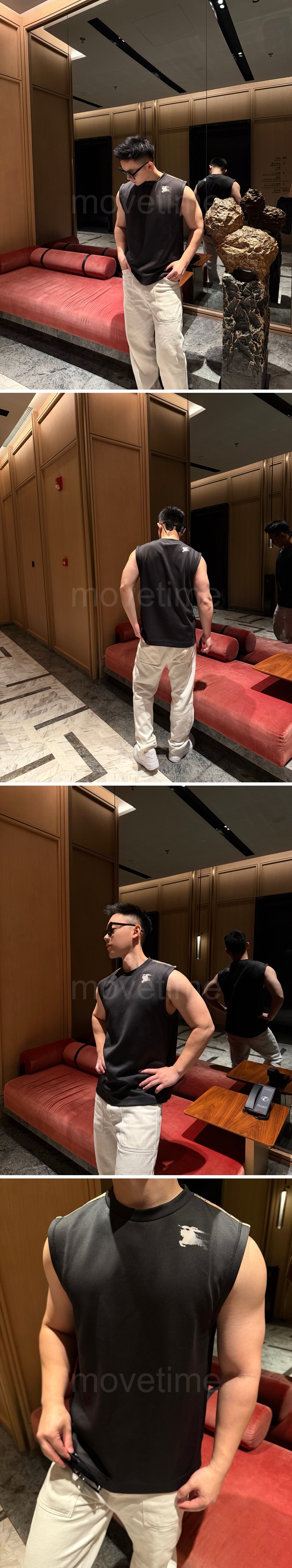 버버리 슬리브리스 셔츠 26SS 상세이미지 2