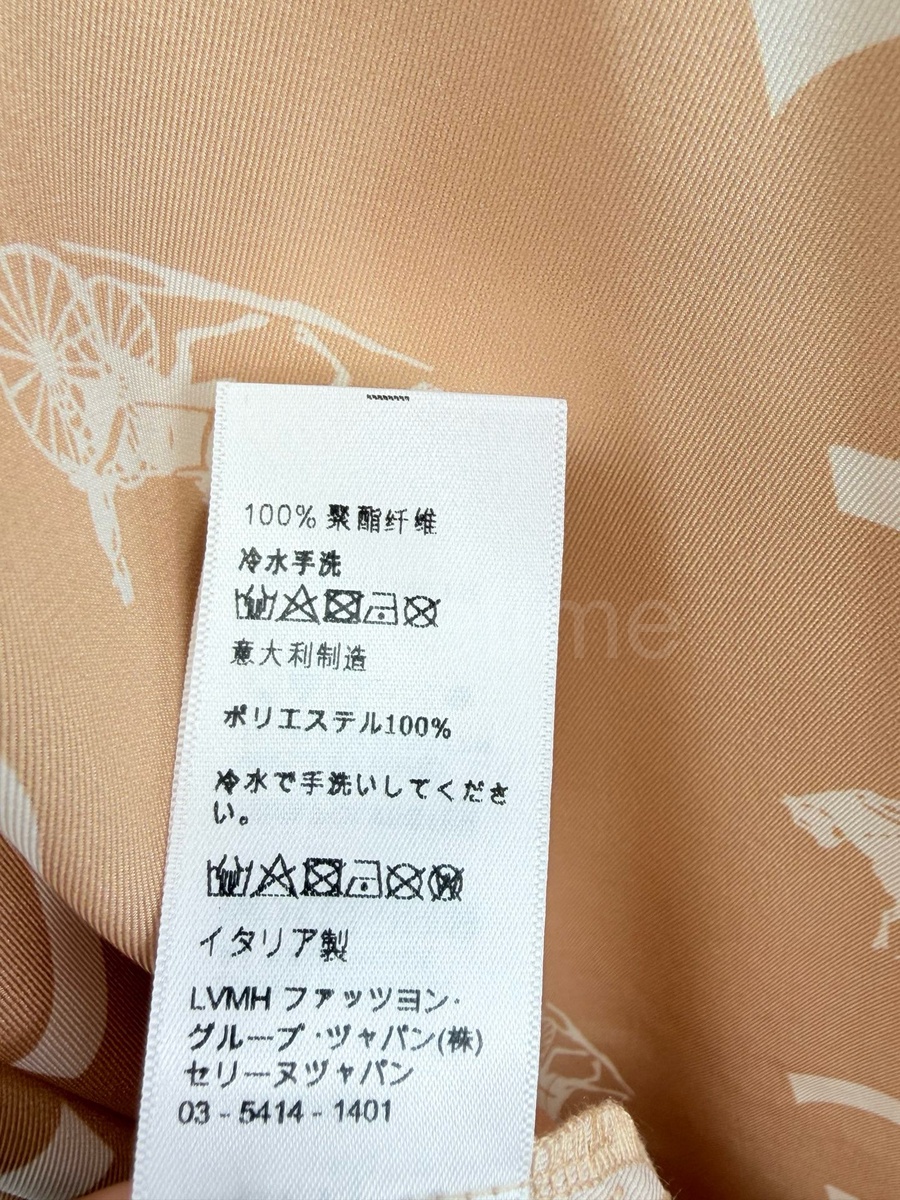 셀린느 여성 패턴 장식 반팔 롱 원피스 26SS 상세이미지 6