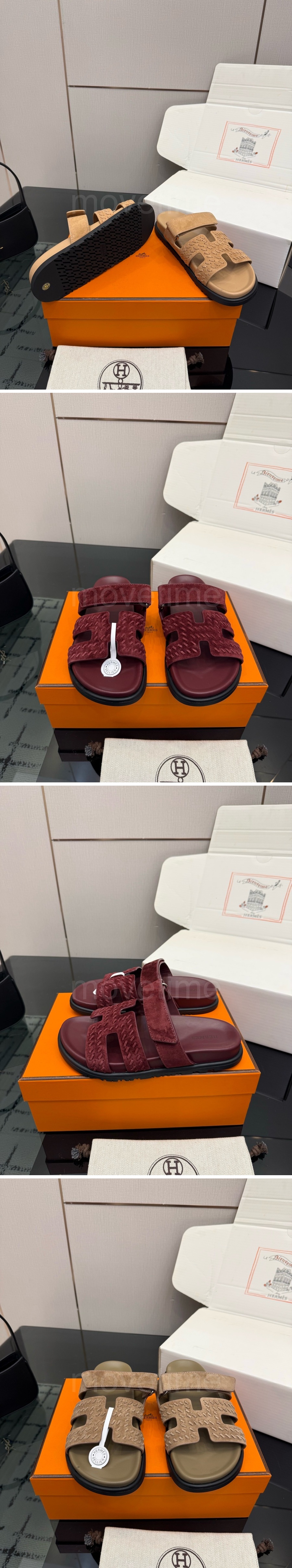 에르메스 여성 레더 가죽 샌들 슬리퍼 26SS 상세이미지 8