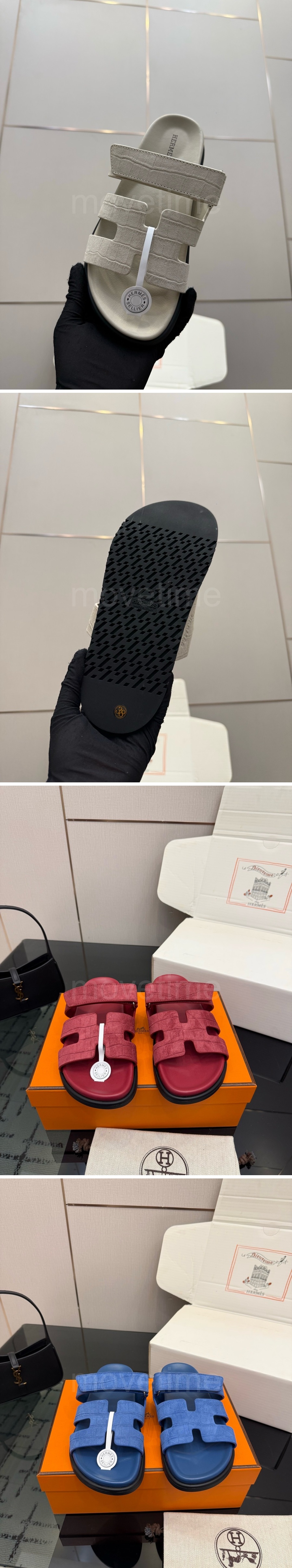 에르메스 여성 레더 가죽 샌들 슬리퍼 26SS 상세이미지 7