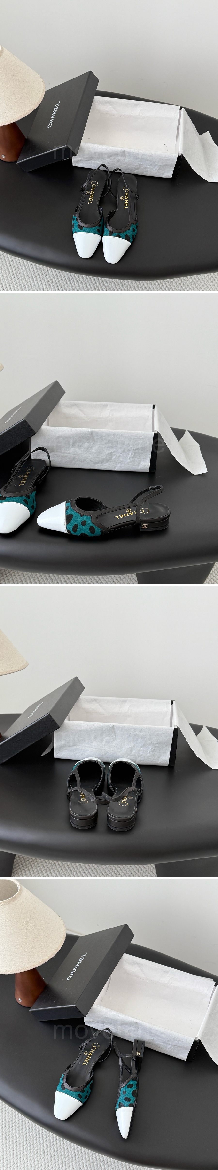 샤넬 여성 Slingback 레더 가죽 구두 샌들 26SS 상세이미지 2