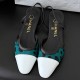 샤넬 여성 Slingback 레더 가죽 구두 샌들 26SS