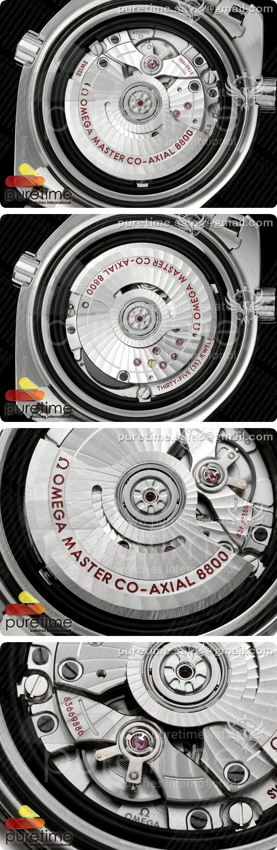 오메가 씨마스터 39.5mm VSF 1:1 베스트 에디션 블루 다이얼 스테인리스 스틸 브레이슬릿 VS8800 슈퍼 클론 V4 상세이미지 6
